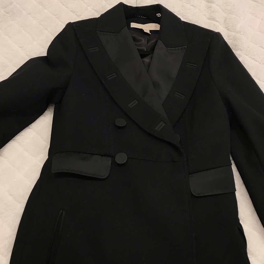 Stella McCartney long Wool Coat
